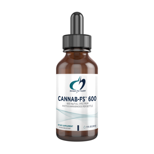 Cannab-FS™ 600 provides 600 mg per bottle of full spectrum phytocannabinoids, which are the beneficial compounds naturally found in the aerial parts of hemp. This product is offered in liquid form, infused in a base of organic cold-pressed hemp seed oil, and yields 20 mg active phytocannabinoids per 1 mL serving (1 dropperful).